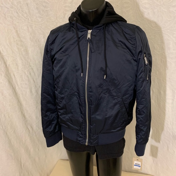 levi's flight satin bomber jacket